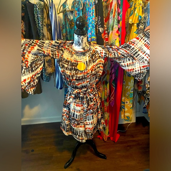 Boho Tye Dye Romper by Thread Story - Picture 1 of 4